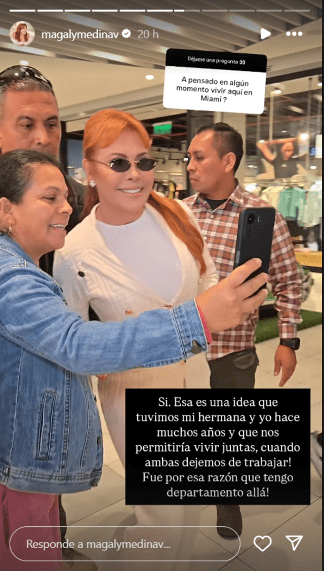 Historia de Magaly Medina. Foto: Instagram   