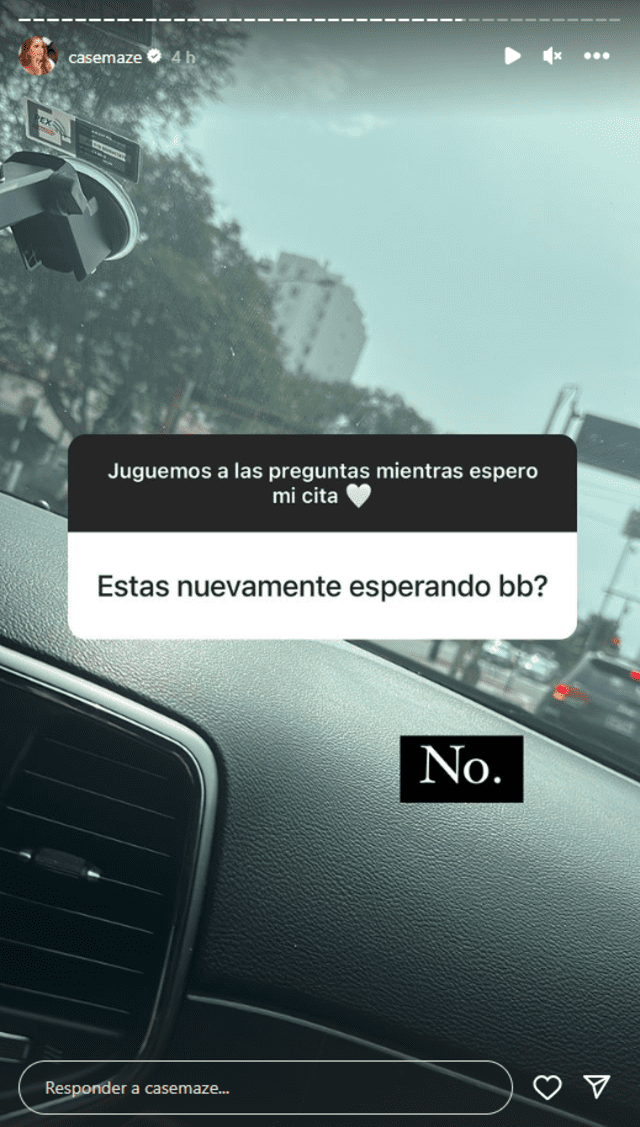  Cassandra Sánchez y su respuesta ante supuesto embarazo. Foto: captura de Instagram/Cassandra Sánchez 