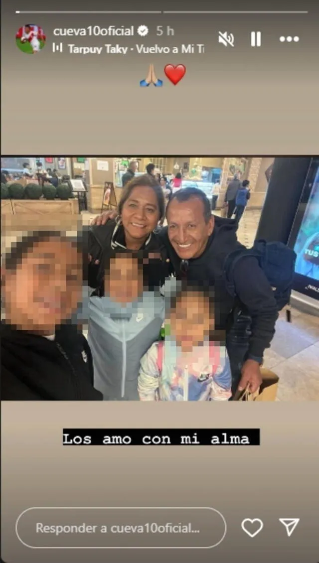  Christian Cueva y su emotivo mensaje a sus hijos. Foto: Instagram/Christian Cueva   