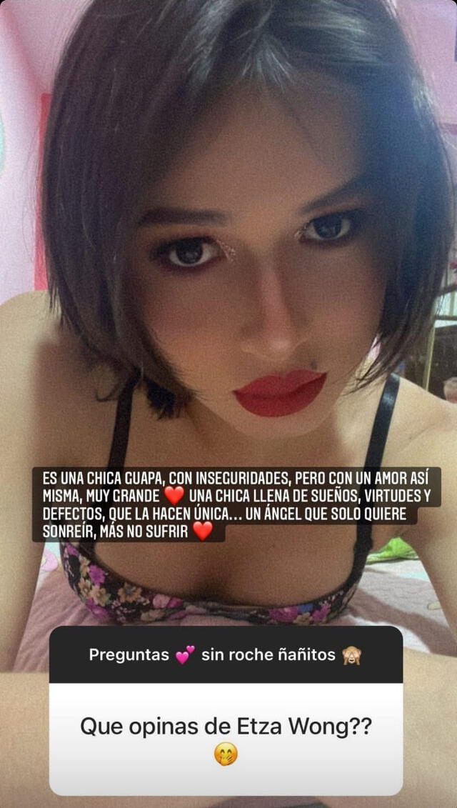 12.5.2022 | La Uchulú habló sobre ser mujer transgénero. Foto: captura Instagram