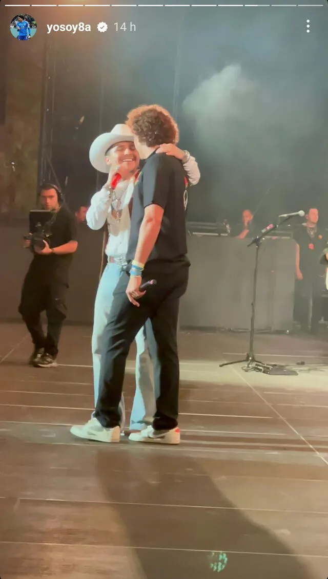 Memo Ochoa sorprende al cantar "Adiós Amor" con Christian Nodal en su fiesta de cumpleaños. Foto: Instagram soyochoa3   