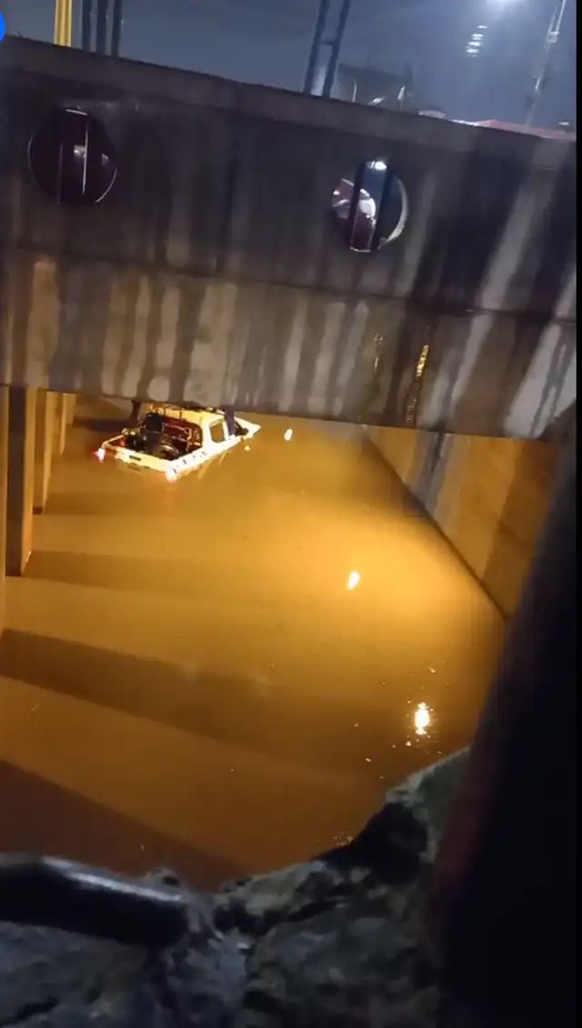 Incidentes por fuertes precipitaciones en Arequipa. Foto: difusión.   