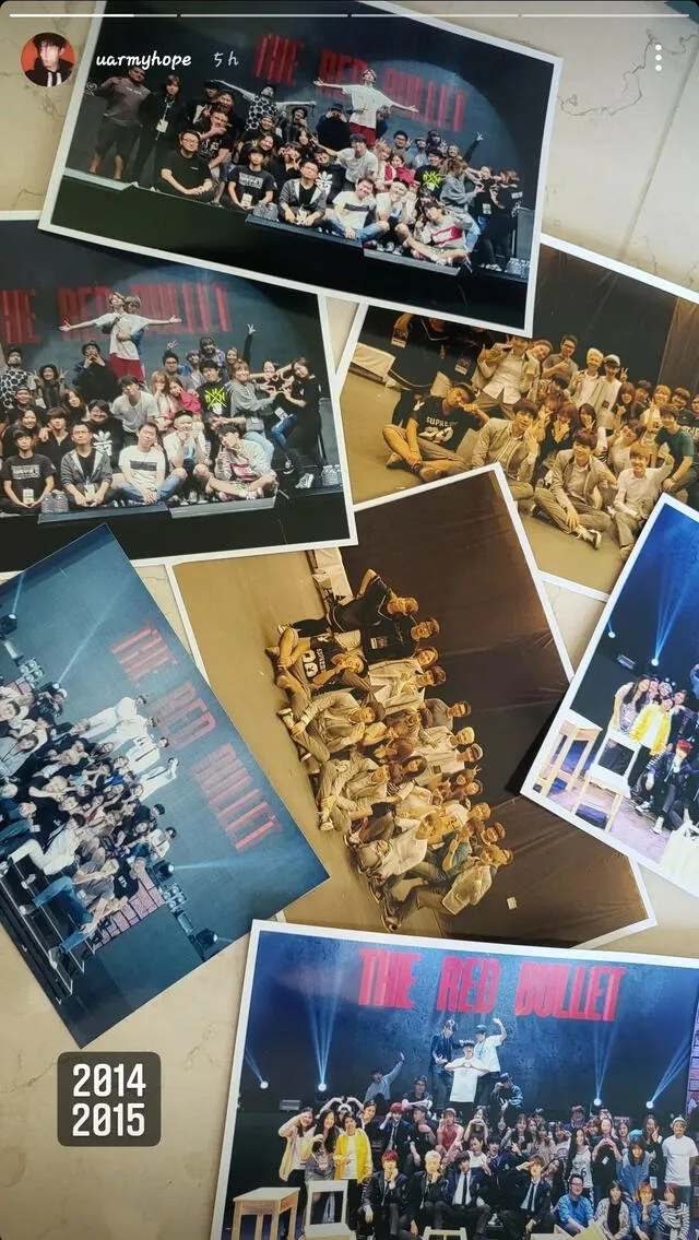 BTS: J-Hope y sus recuerdos. Foto: Instagram