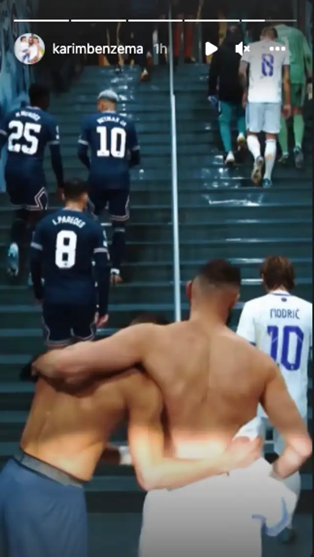 Kylian Mbappé y Karim Benzema jugaron juntos la última Eurocopa. Foto: Instagram Karim Benzema Kylian Mbappé y Karim Benzema jugaron juntos la última Eurocopa. Foto: Instagram Karim Benzema