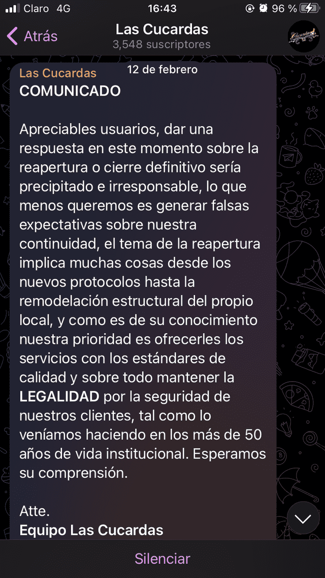 Cucardas Telegram Cucardas Telegram