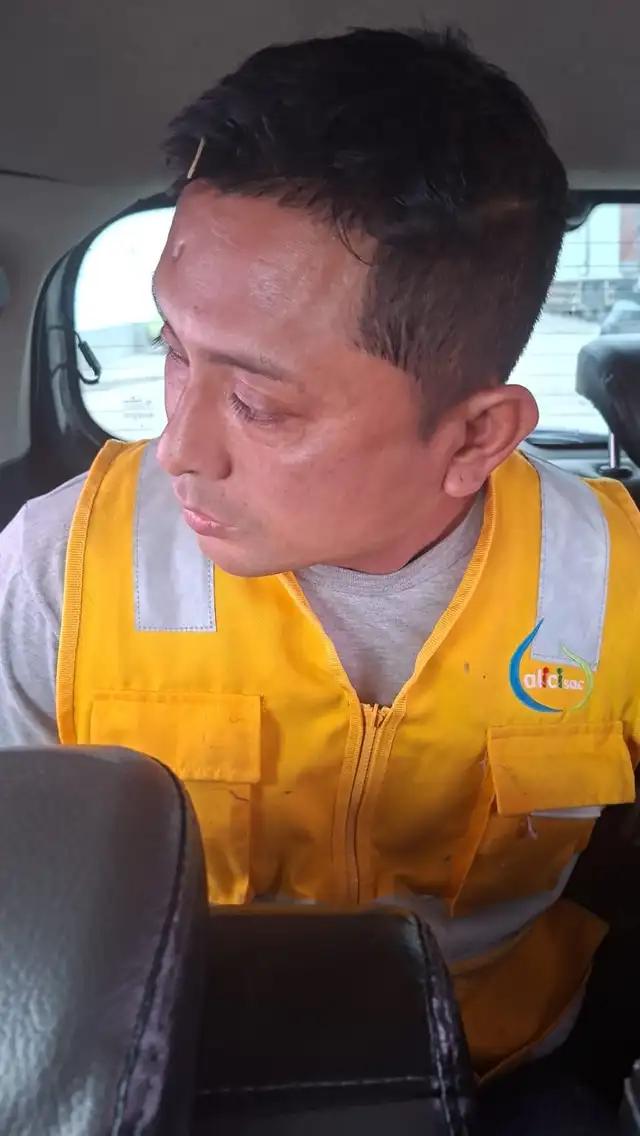 Detenido no reconoció su verdadera identidad durante intervención. Foto: PNP Detenido no reconoció su verdadera identidad durante intervención. Foto: PNP