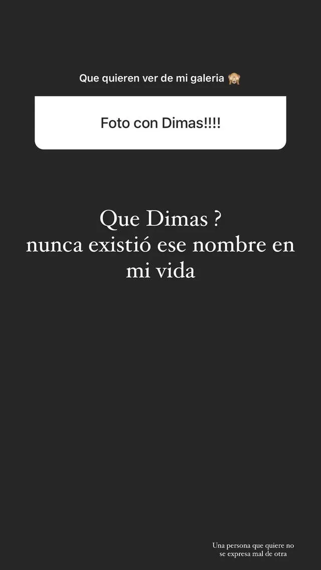  Thamara Gómez envía fuerte mensaje a Dimas Ysla. Foto: Thamara Gómez/Instagram   