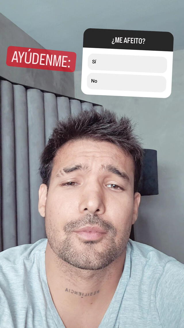  Ezio Oliva en Instagram. Foto: Instagram   