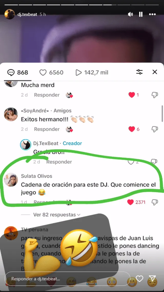 DJ de Magaly Medina toma con humor comentarios en redes sociales. Foto: Instagram/DJ TexBeat   