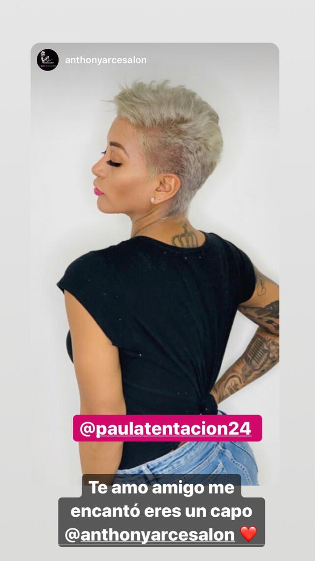 Paula Arias estrena nueva apariencia tras iniciar el 2020. (Foto: captura)