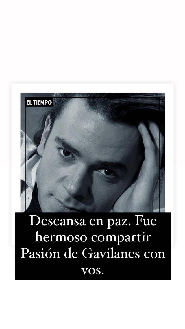 Lorena Meritano dedica mensaje al recordado Leandro Santos. Foto: Instagram/@lorenameritanooficial Lorena Meritano dedica mensaje al recordado Leandro Santos. Foto: Instagram/@lorenameritanooficial