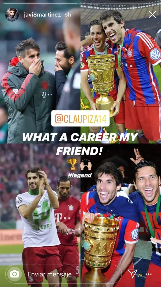 Claudio Pizarro se retiró del fútbol con 42 años. (Créditos: Instagram)