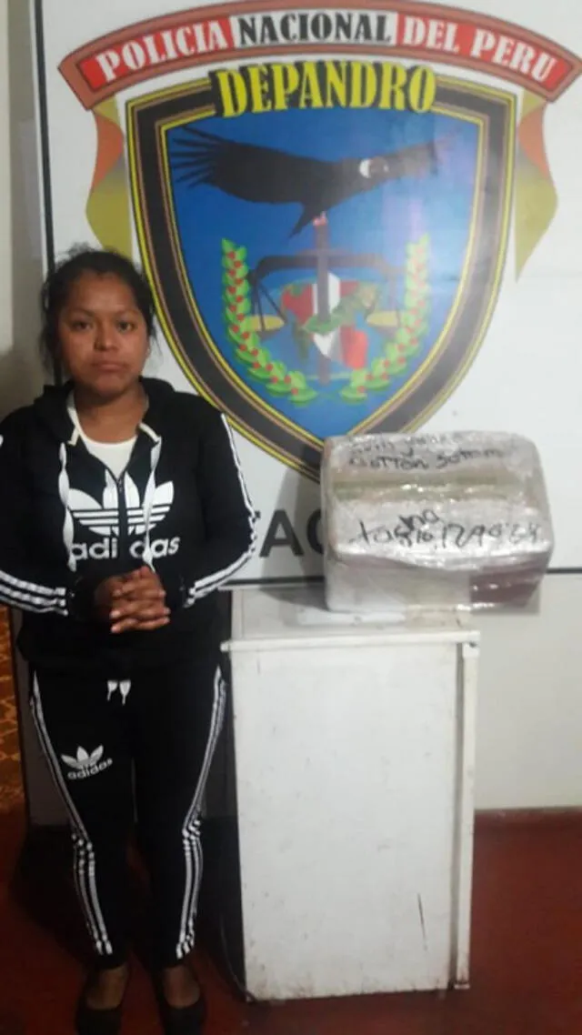 Pareja acopiaba cocaína en hostal de Tacna 