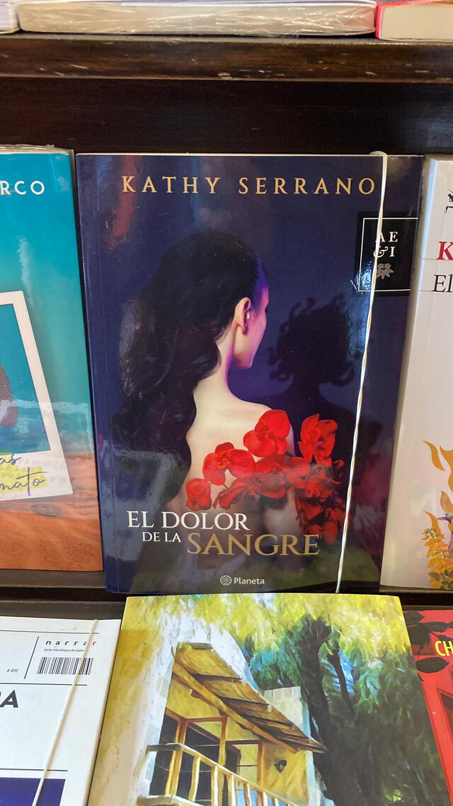 "El dolor de la sangre" ya está disponible en Ibero Librerías, El Virrey,  Librería Placeres Compulsivos, La Rebelde, Estruendomudo, Buensalvaje y en Buscalibre. Foto: Facebook de la autora