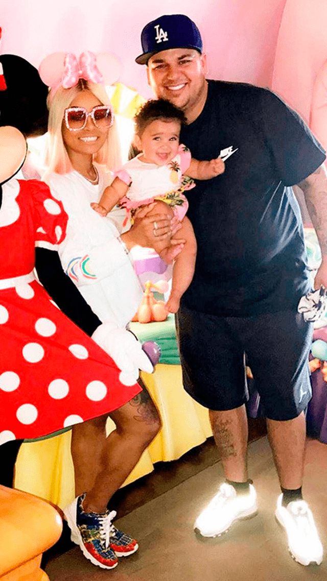 Rob Kardashian tiene una hija llamada Dream, fruto de su exrelación con Blac Chyna.
