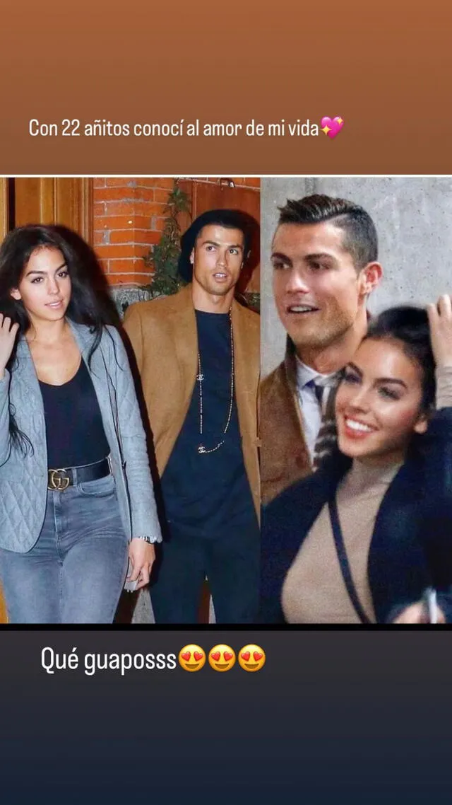 Georgina Rodríguez publica romántica foto con Cristiano Ronaldo