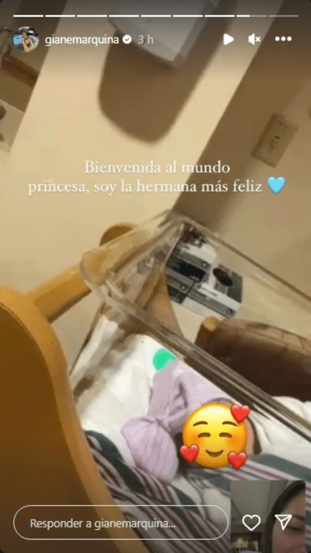 Gianella Marquina conoció a su hermana. Foto: Instagram/Gianella Marquina 