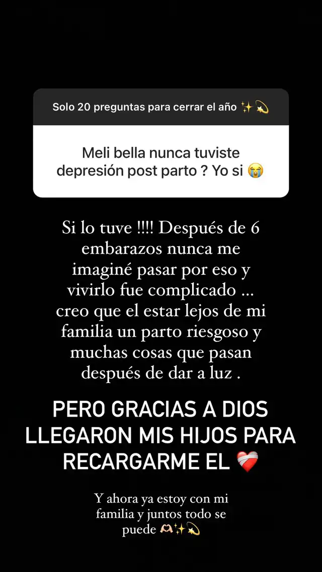 La 'Blanca de Chucuito' no la pasó bien tras el nacimiento de Cayetana. Foto: Melissa Klug/Instagram   