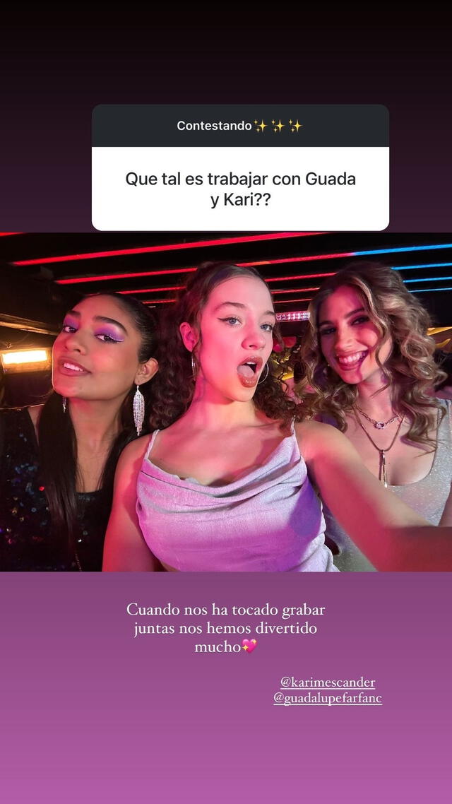 Adriana Campos Salazar contó que se lleva bien con todas las actrices de Al fondo hay sitio. Foto: Instagram Adriana Campos Salazar.   