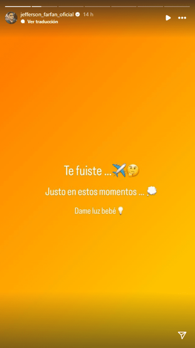  En sus redes sociales, Jefferson Farfán envió una contundente indirecta, ¿para quién? Foto: captura    