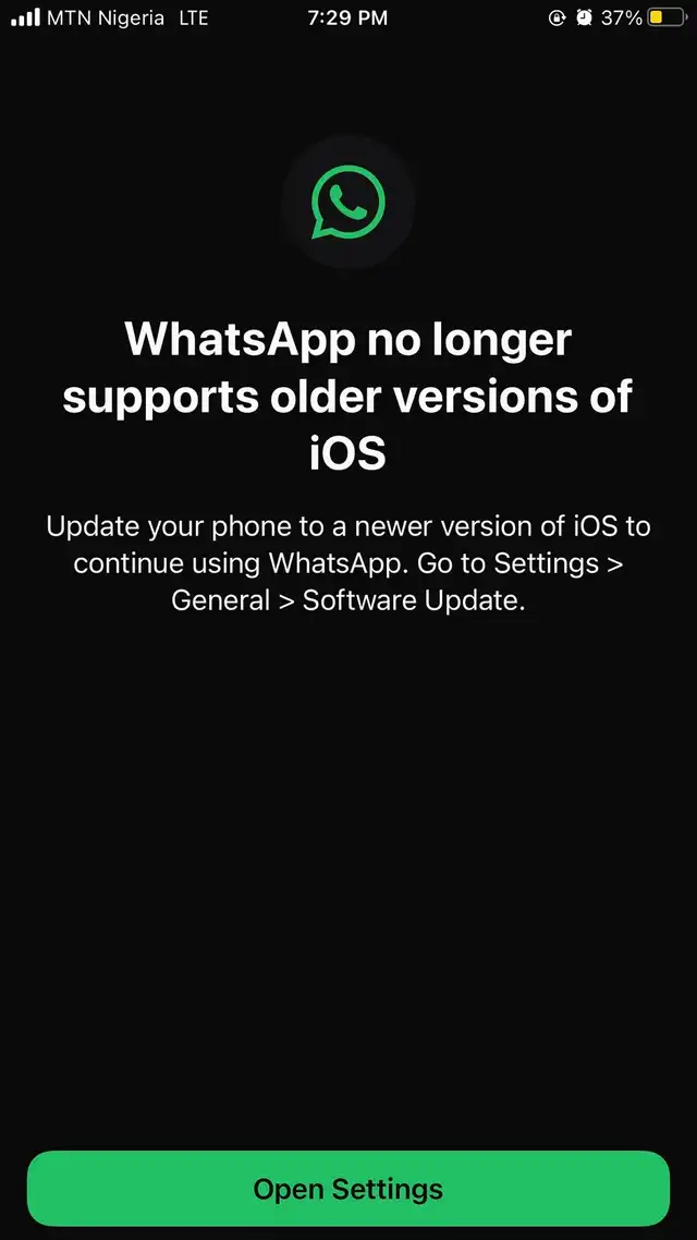 Este mensaje está mostrando WhatsApp. Foto: @uwemspecial02 Este mensaje está mostrando WhatsApp. Foto: @uwemspecial02