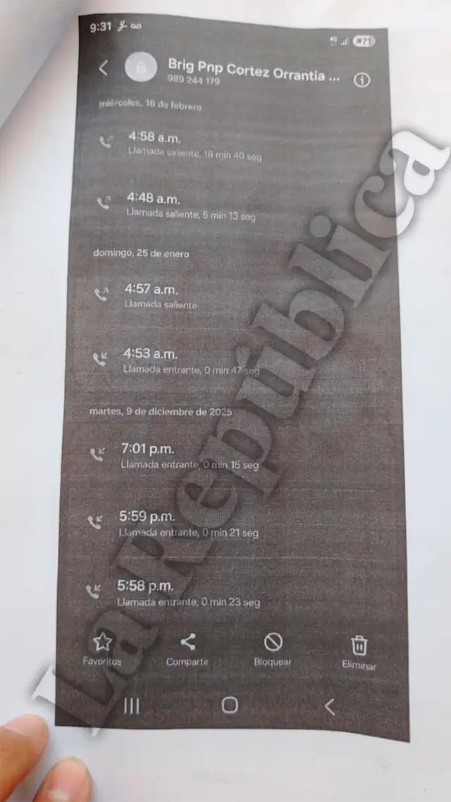 Este medio pudo constatar las llamadas en la madrugada. Créditos: Mabel Alva / La República. Este medio pudo constatar las llamadas en la madrugada. Créditos: Mabel Alva / La República.