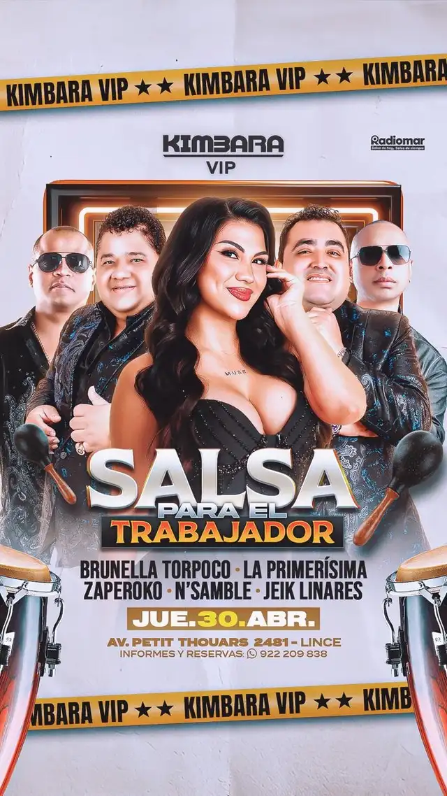 Brunella Torpoco, Zaperoko y N’ Samble brindarán un gran show por el Día del trabajo. Foto: difusión.