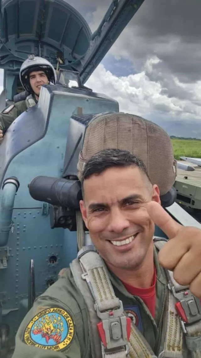 El coronel Paulino José Millán Sabino pilotó el Sukhoi junto a su compañero, el teniente coronel Sergio Luis Hernández Gómez. Foto: Gregoria Díaz/Twitter