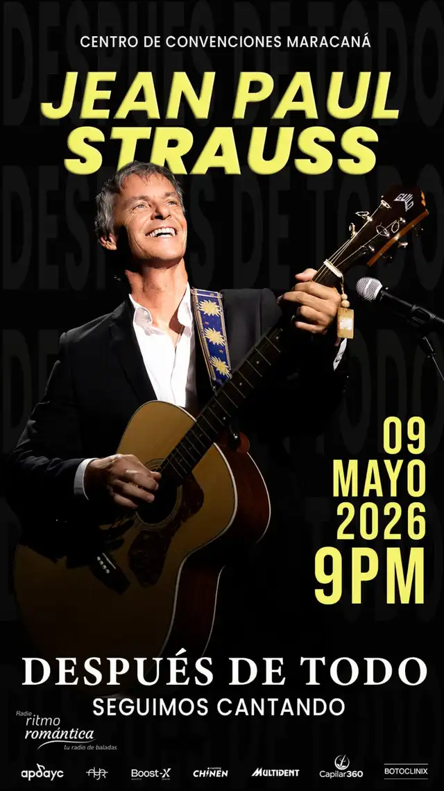 Jean Paul Strauss rendirá homenaje a las madres. Foto: difusión