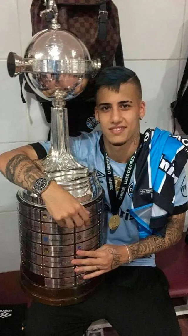 Beto da Silva llegó a Gremio procedente del PSV. Foto: Instagram/Beto da Silva