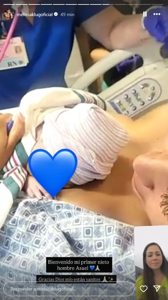 Melissa Klug feliz por nacimiento de nuevo hijo de Samahara Lobatón. Foto: Captura Instagram   