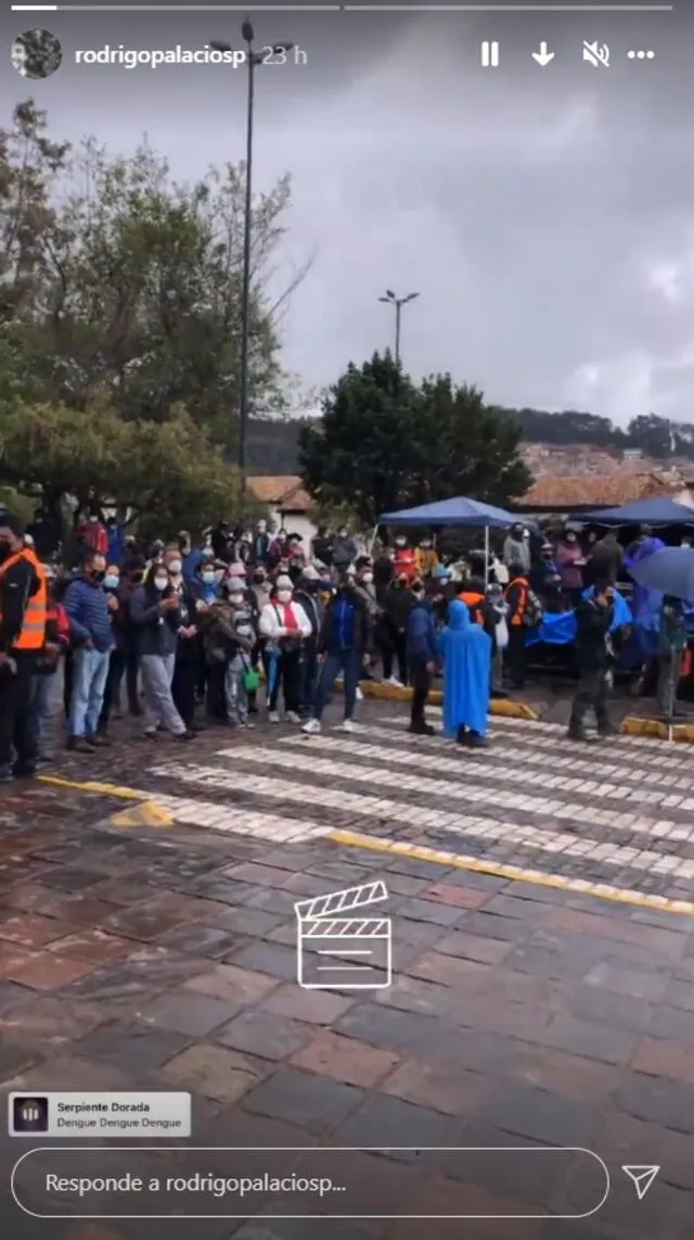 Rodrigo Palacios comparte su llegada al Cusco. Foto: Instagram/@rodrigopalaciosp