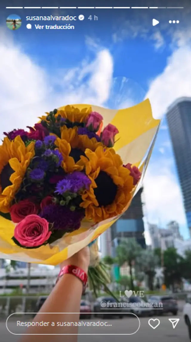 Historia de Instagram de Paco Bazán. Foto: captura/Instagram Historia de Instagram de Paco Bazán. Foto: captura/Instagram