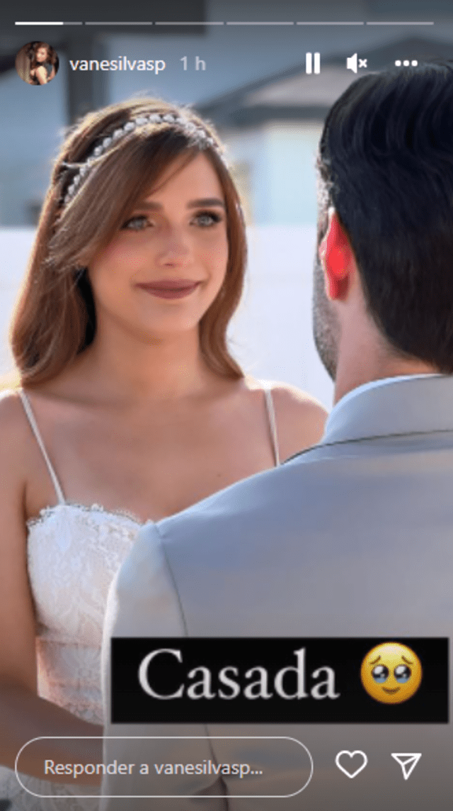 Vanessa Silva se animó a compartir los momentos más emotivos de su boda. Foto: Instagram