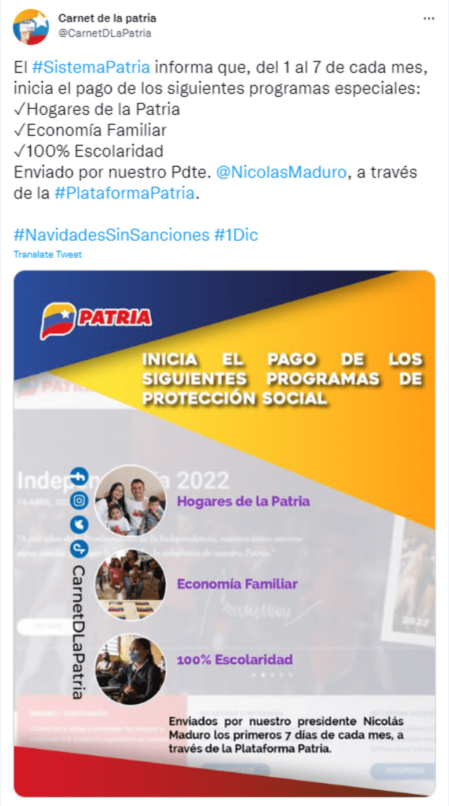 Sistema de la Patria