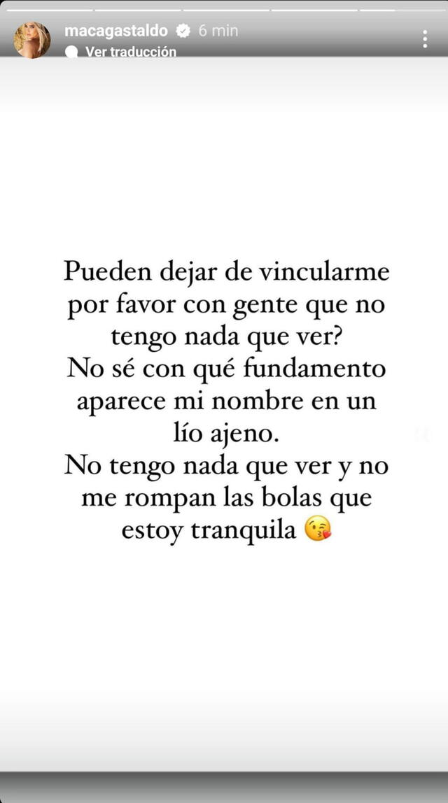 Macarena Gastaldo no se guarda nada y se pronuncia fuerte tras ser ...