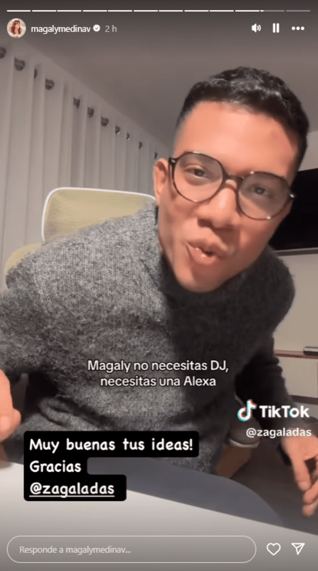  Magaly Medina compartió un clip en su cuenta de Instagram. Foto: Instagram/Magaly Medina   