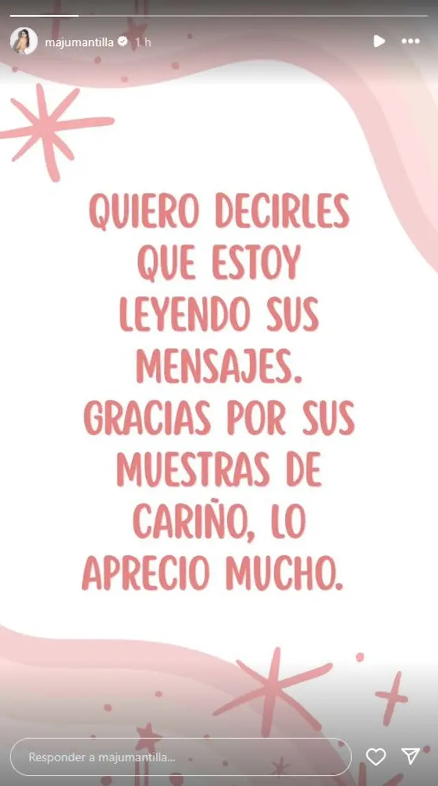 Maju Mantilla en Instagram. Maju Mantilla en Instagram.