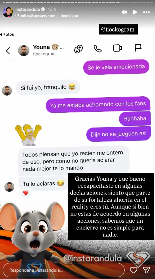 Youna revela pruebas de pedida de mano a Samahara Lobatón Youna revela pruebas de pedida de mano a Samahara Lobatón