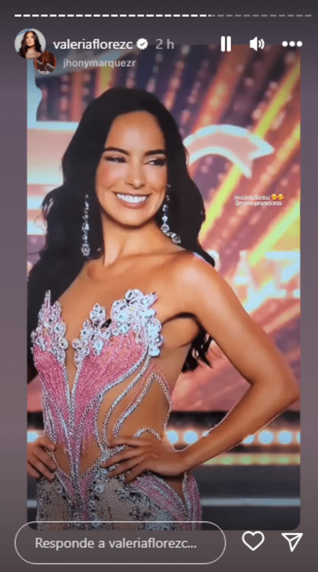 Valeria Florez en la preliminar del Miss Supranational. Foto: Instagram<br>   