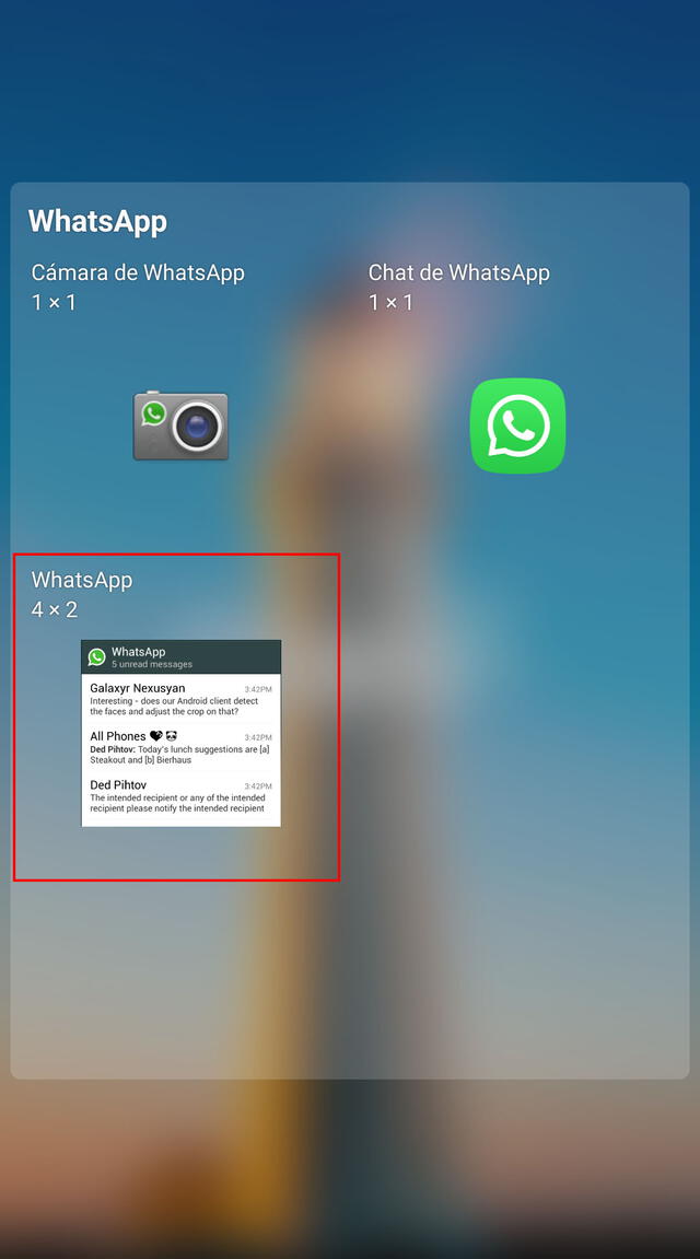 Widget de WhatsApp