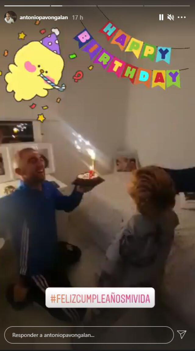 Hijo de Antonio Pavón festeja su cumpleaños en España