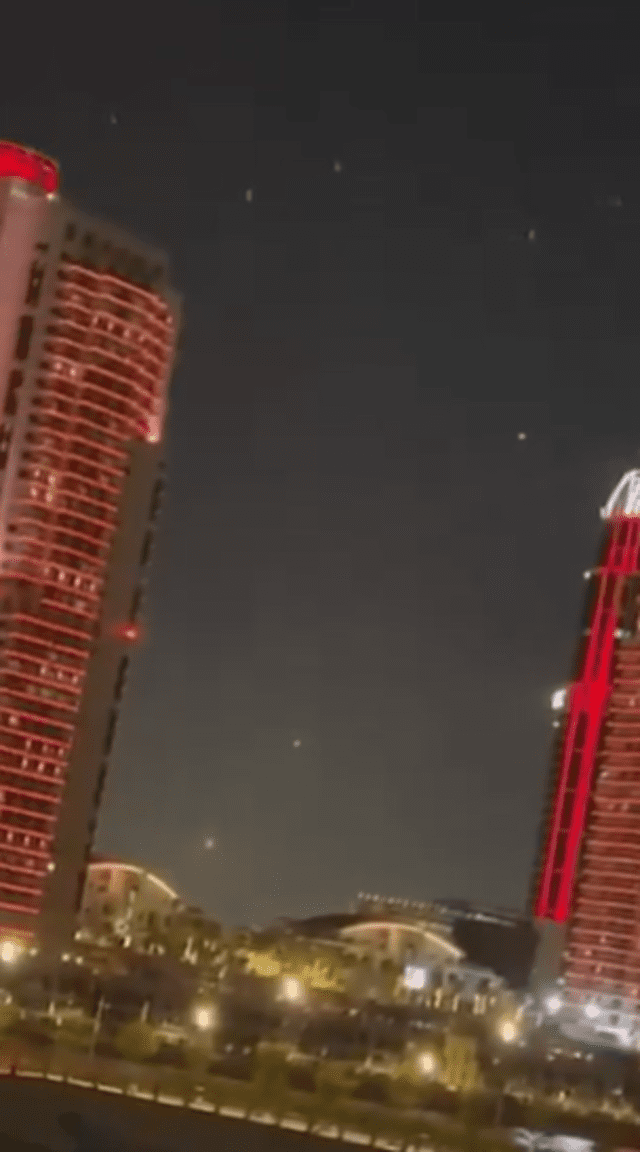 El ataque fue sobre una zona residencial. Foto: X El ataque fue sobre una zona residencial. Foto: X