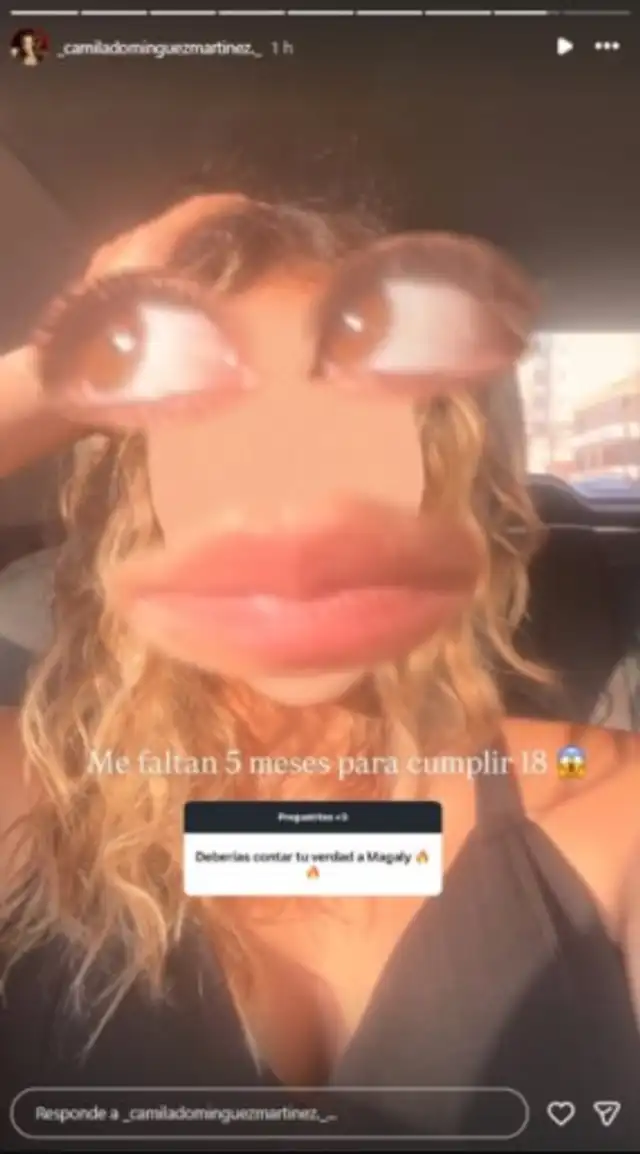 Hija de Christian Domínguez se pronunció por Instagram.