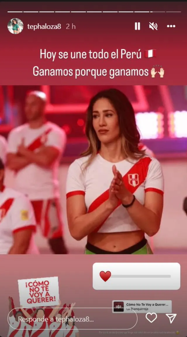 Tepha Loza envia mensaje alentador a la selección peruana