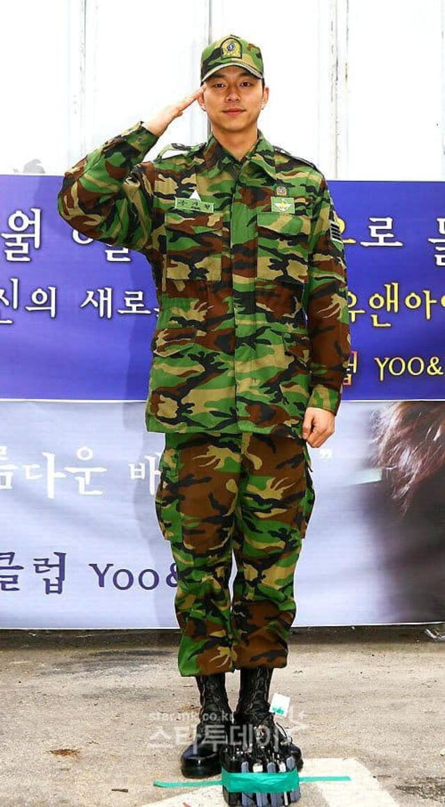 Gong Yoo, servicio militar