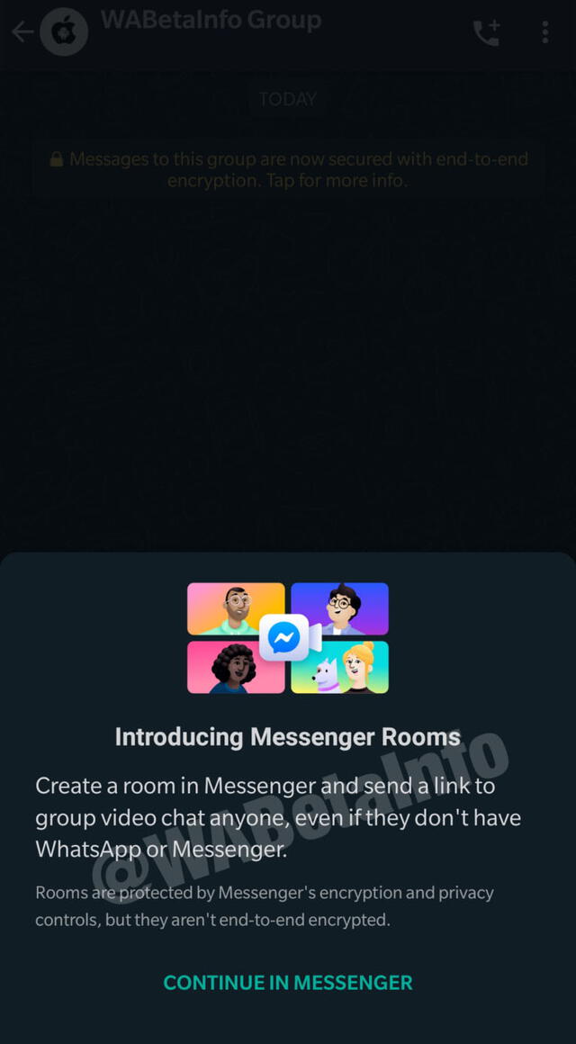 Introducción a Messenger Rooms
