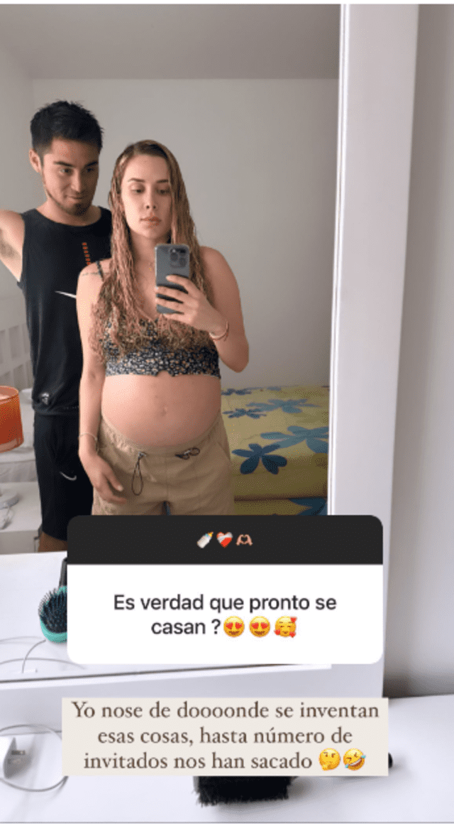 Ale Venturo y el 'Gato' Cuba esperaban la llegada de su bebé. Foto: Instagram.   