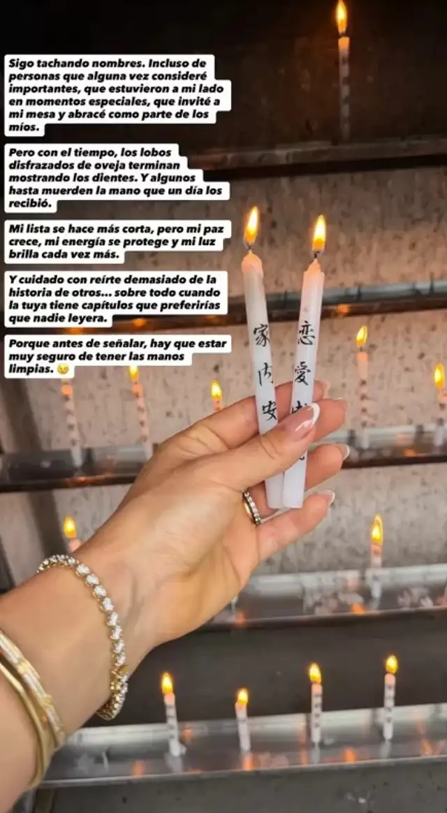 Alejandra Baigorria comparte potente mensaje sobre la amistad. Alejandra Baigorria comparte potente mensaje sobre la amistad.