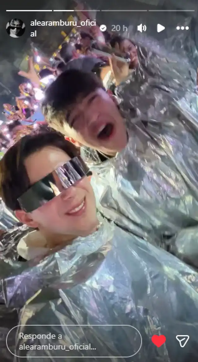  Alejandro y Kenneth de Santos Bravos. Foto: captura Instagram Alejandro Aramburú   